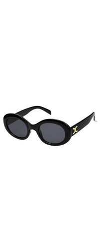 Oval Trendy Retro Sunglasses