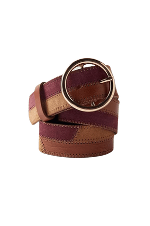 Patchwork Leather Belt | Urban Outfitters
