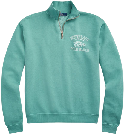 Coastal Logo Fleece Quarter-Zip Pullover