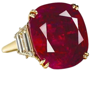 burmese ruby ring