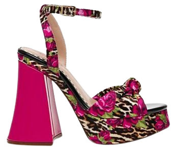 Betsey Johnson Women's Brylie Chunky Platform Heels Sandals - Macy's