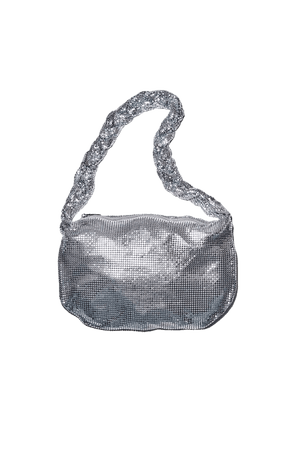 SPARKLY SHOULDER BAG - Silver | ZARA United States