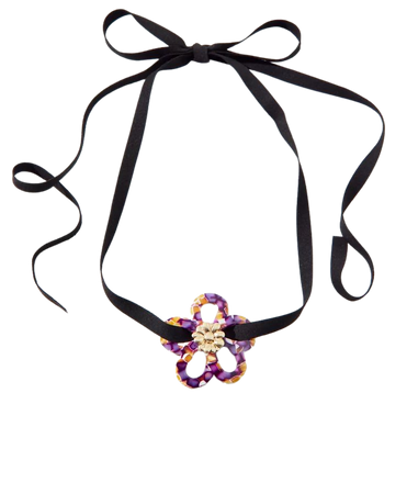Betty Floral Corded Necklace | Urban Outfitters