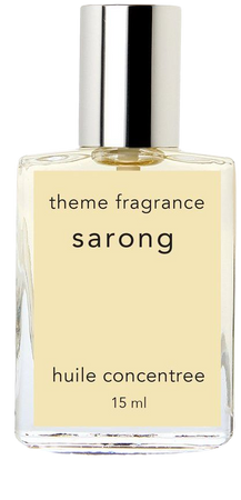 Sarong ™ 15 ml perfume oil. Tropical Vanilla coconut. Top Seller - theme fragrance