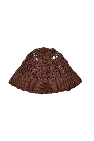 Lia Hand-Crochet Bucket Hat | Urban Outfitters