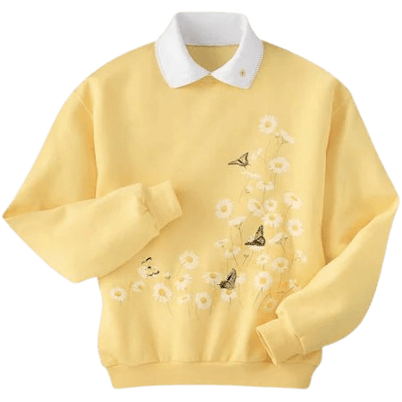 yellow sweater with flowers - Google Shopping