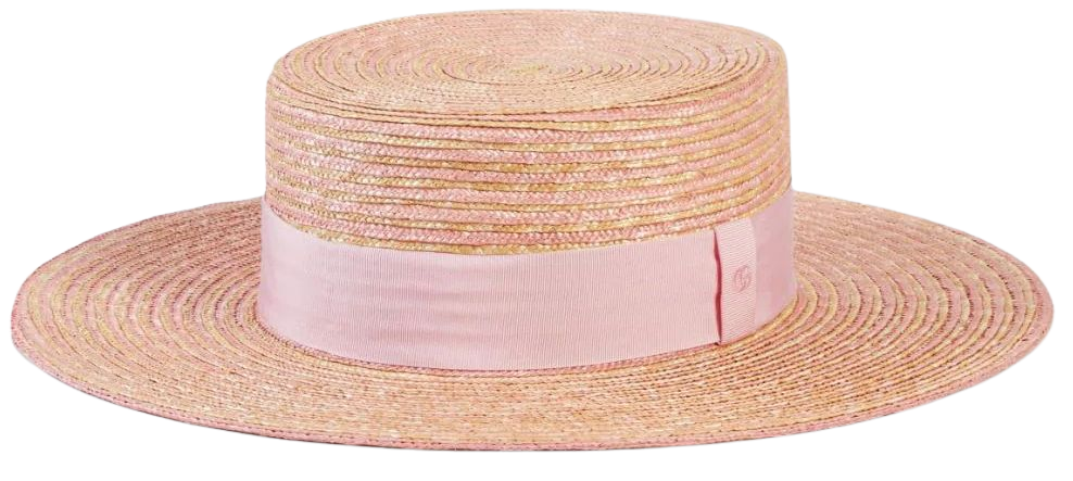 Gucci Striped Raffia wide-brim Hat - Farfetch