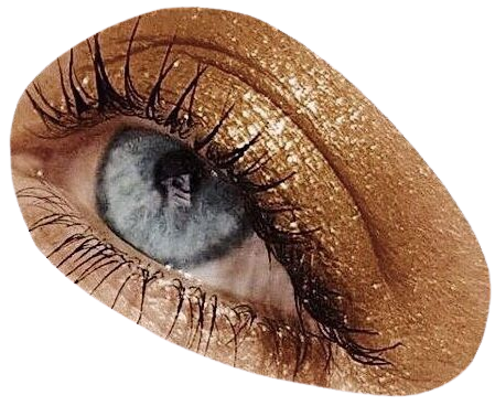 gold blue eye png filler