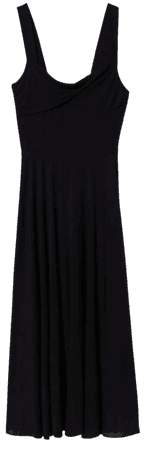 Draped neckline dress - Women | Mango USA