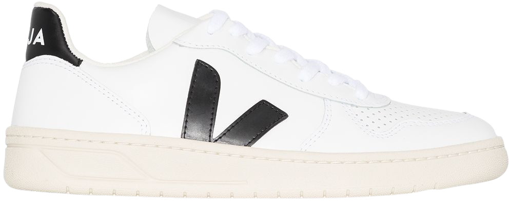 VEJA V-10 leather low-top sneakers - FARFETCH