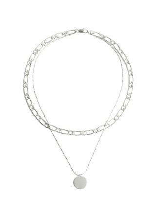 Pendant Multi Chain Necklace - Silver - Necklaces - & Other Stories WW