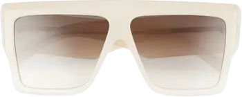 CELINE Bold 3 Dots 60mm Gradient Flat Top Sunglasses | Nordstrom
