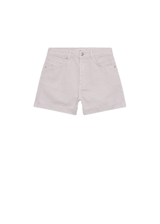 Mom-fit denim shorts - Women | Mango USA