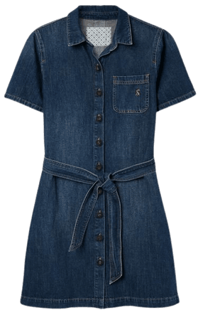 Bria null Denim Dress , Size US 6 | Joules US