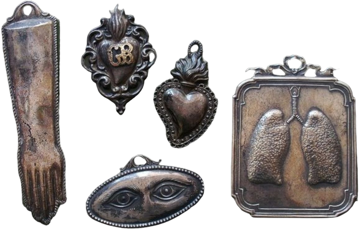 brass vintage pendants
