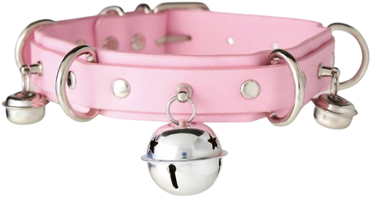 Pink Bell Choker Necklace ~ Spencer’s