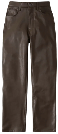 chocolate brown trousers