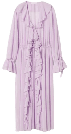 Ruffles flowy dress - Women | Mango USA