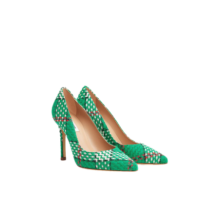 Fern Green Tweed Courts | Court Shoes | Shoes | Collections | L.K.Bennett, London