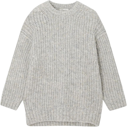 Purl knit sweater oversized - pull&bear
