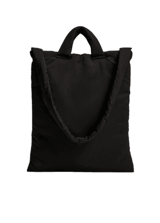 Quilted tote bag - Women | Mango USA