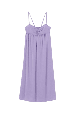 Crêped Dress - Light purple - Ladies | H&M US