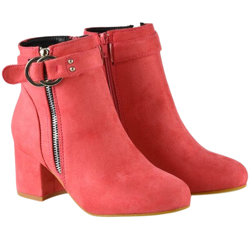 Lakesha Coral Ankle Boots £22.99 GBP XY London