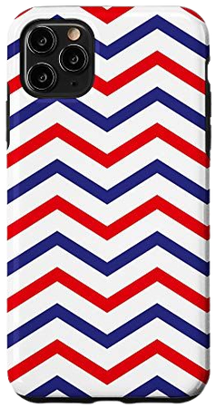 Funny 4th of July Patriotic American Gift iPhone 11 Pro Max 4th of July Patriotic Pattern Red White Blue Stripes Case from Amazon | Daily Mail