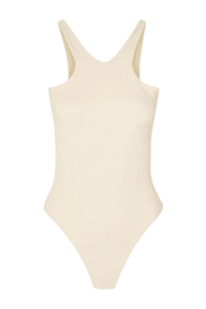Printed Swimsuit - Cream