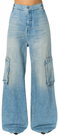 Shop Amiri Cargo Wide-Leg Jeans | Saks Fifth Avenue