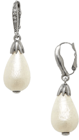 Oscar de la Renta Small Imitation Pearl Drop Earrings | Nordstrom