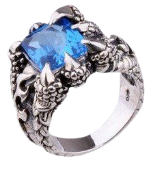 Dragon Gemstone Ring