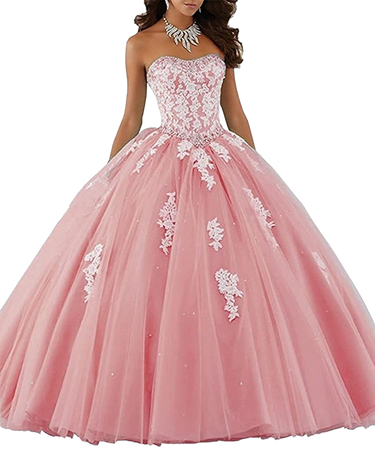 Victoria Prom Beaded Lace Prom Dresses Long Ball Gown Quinceanera Dresses Light Green us2 at Amazon Women’s Clothing store