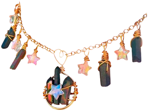 Mysticum Star Witch Necklace ✨🔮BOOGZEL APPAREL – Boogzel Apparel
