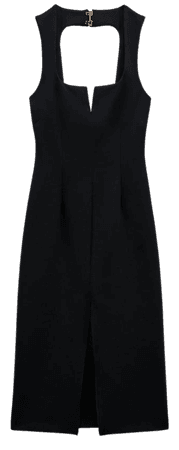 SQUARE NECK SLIM DRESS | ZARA United States