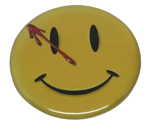 Watchmen Smiley 50mm Badge