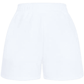 White Sweat Pocket Shorts | Shorts | PrettyLittleThing
