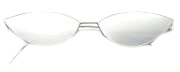 mirrored silver sunglasses