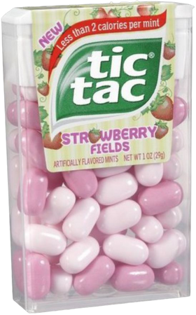 tictac aesthetic strawberry png overlay edit...