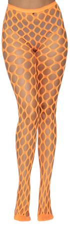 orange fishnet tights - Google Search