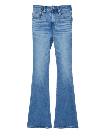 AE Stretch Super High-Waisted Flare Jean