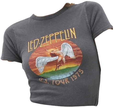 Led Zeppelin shrunken shirt