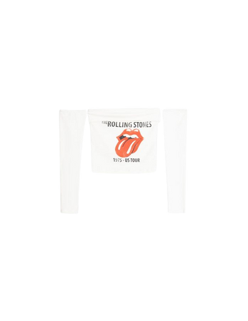 The Rolling Stones print long sleeve T-shirt - New - BSK Teen | Bershka