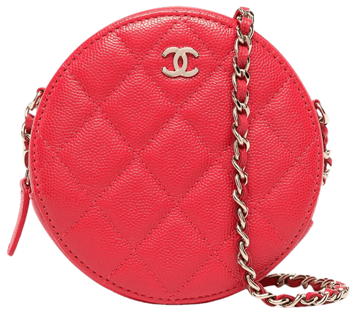 Chanel Pre-Owned 2020 CC diamond-quilted round mini bag - FARFETCH