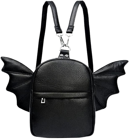 Amazon.com: Women Fashion Mini Backpack | Detachable Bat Angel Wing Shoulder Bag (Black) : Clothing, Shoes & Jewelry