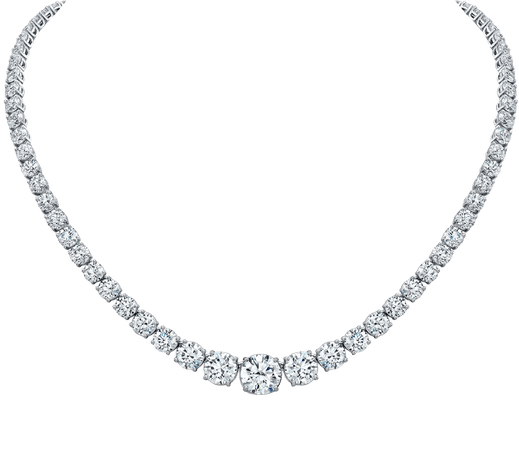Norman Silverman, Classic Diamond Necklace