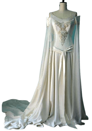 White Elf Dress