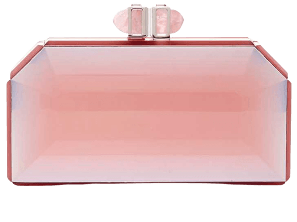 Designer Clutch (Rose-Quartz Pink)