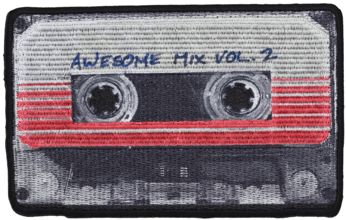 Marvel Guardians Of The Galaxy Vol. 2 Awesome Mix Cassette Patch