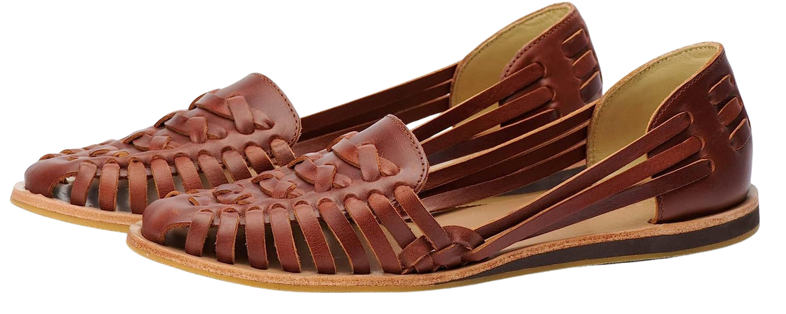 Amazon.com | Nisolo Traditional Huaraches For Women - Designer Handmade Woven Leather Sandals with Rubber Sole | Flats